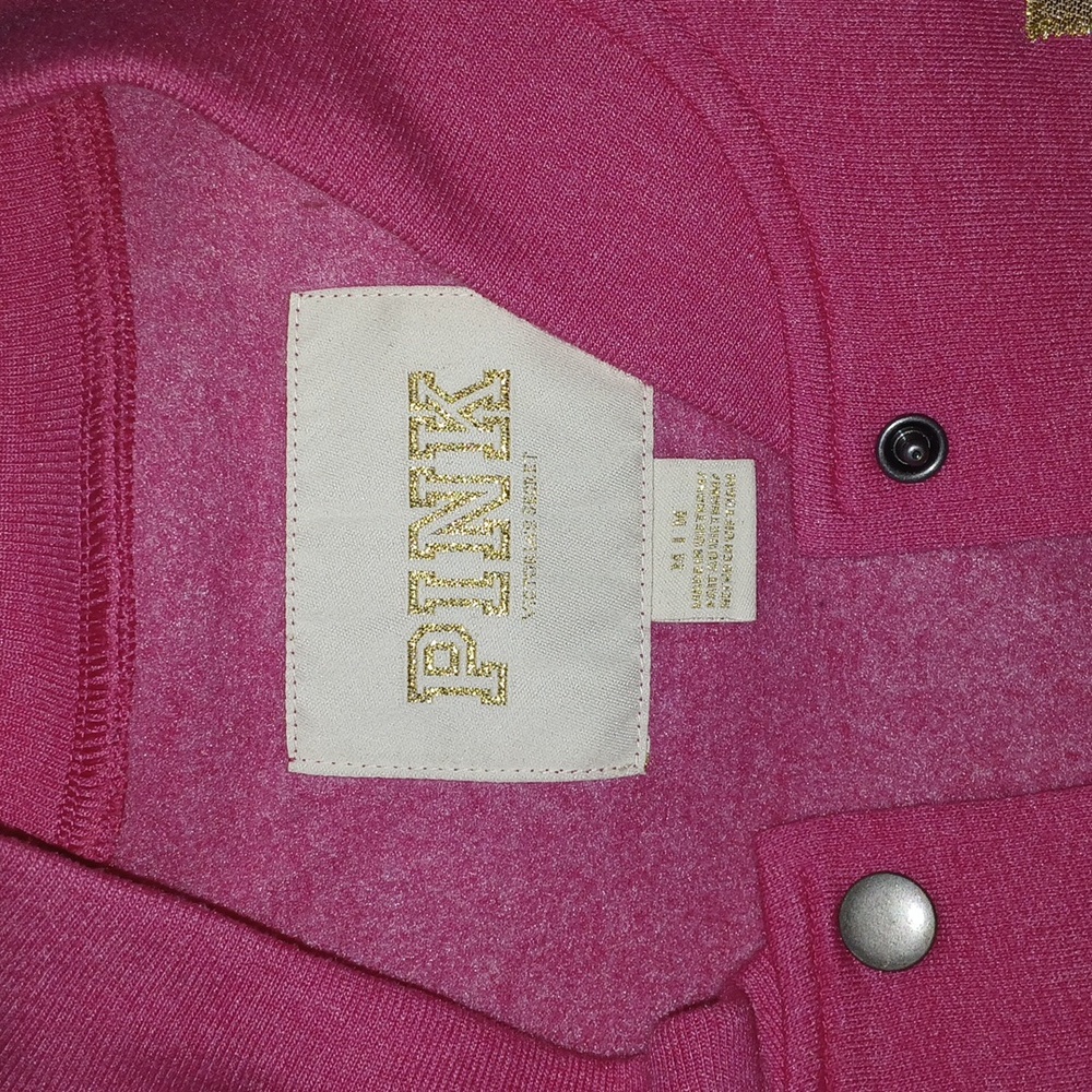 PINK Victoria's Secret Letter mans Jacket - Picture 2 of 4